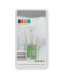 TSA Wire Lock - Green