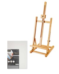 Table Easel and Rectangle Canvas Set
