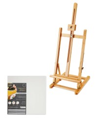 Table Easel and Square Canvas Set