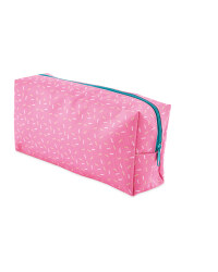 Script Pink Rectangular Pencil Case