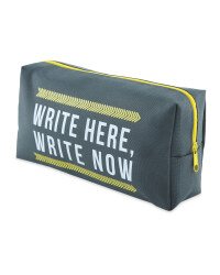 Script Rectangular Pencil Case