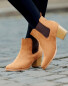 Tan/Dark Brown Ladies' Chelsea Boots