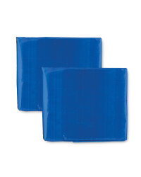 2-Pack Tarpaulin 3x2m - Blue