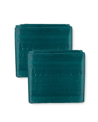 2-Pack Tarpaulin 3x2m - Green