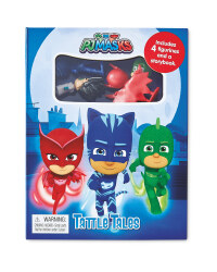 PJ Masks Tattle Tales Board Book