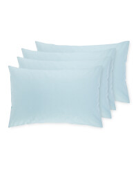 Teal Easy Care Pillow Case 4 Pack