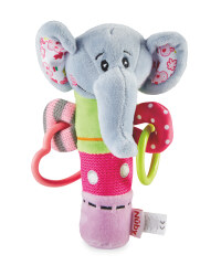 Teething Squeaky Elephant Toy