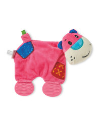 Teething Toy Blanket - Pink