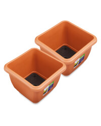 Terracotta Self Watering Pot 2 Pack