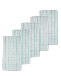 Terry Tea Towels 5-Pack - Green