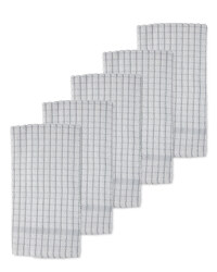 Terry Tea Towels 5-Pack - Grey