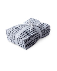 Terry Tea Towels 5 Pack - Liquorice