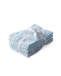 Terry Tea Towels 5 Pack - Blue