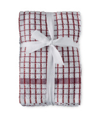 Terry Tea Towels 5-Pack - Marsala
