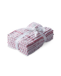 Terry Tea Towels 5 Pack - Mauvewood