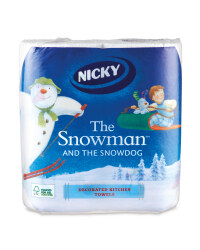 The Snowman Kitchen Rolls 2 Pack