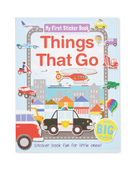 Things That Go My First Sticker Book