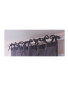 Tie Top Curtains 2 Pack - Charcoal