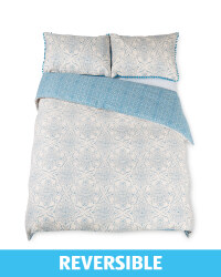Tile Double Duvet Set