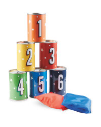 Giant Garden Tin Can Alley Game