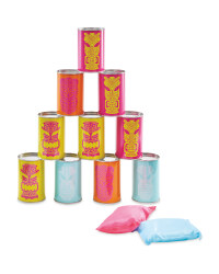 Tin Can Tumble Tiki Garden Game