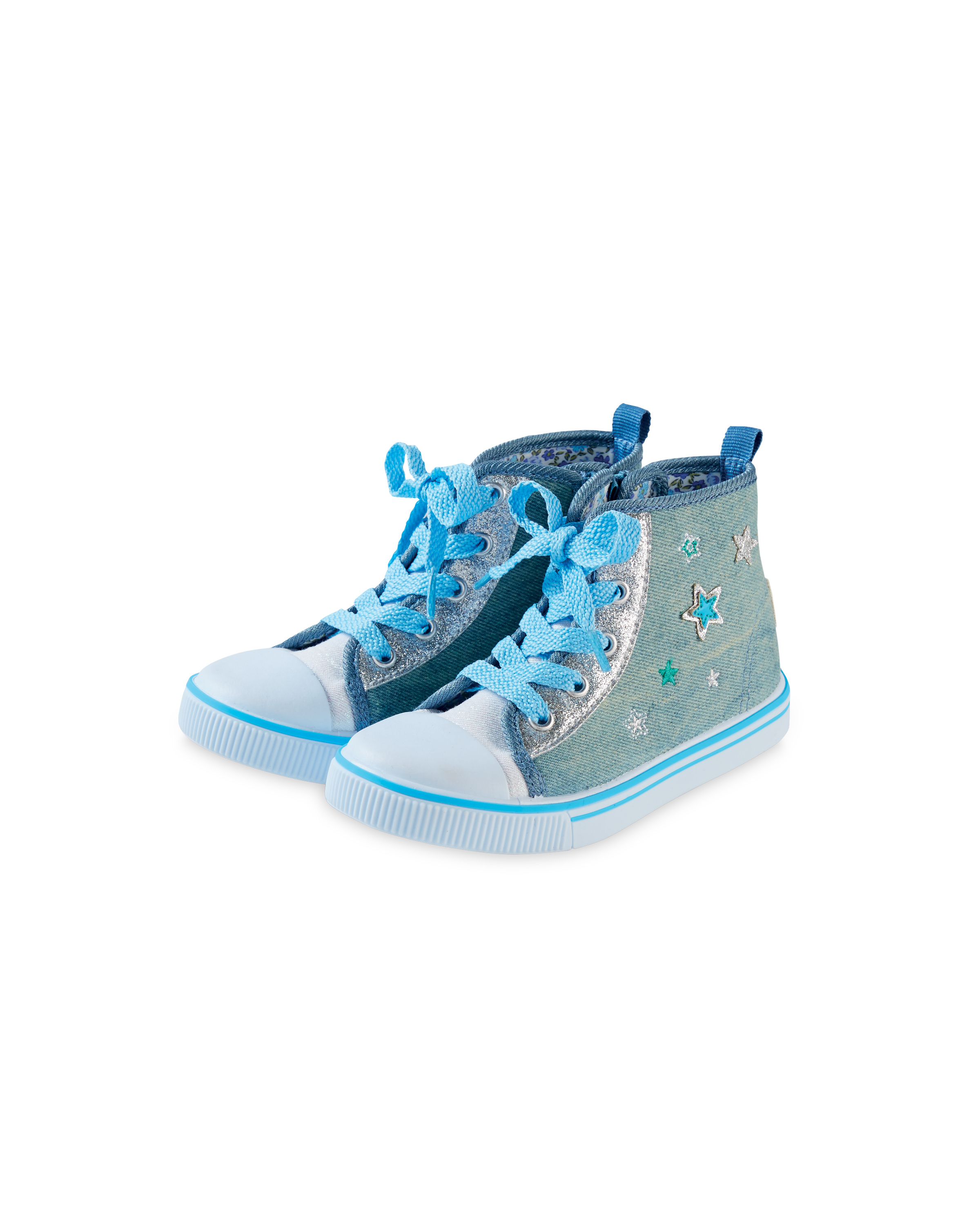 Toddler Girl S Canvas High Tops Aldi Uk