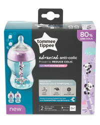 Pink Feeding Bottles 2 Pack