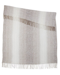 Kirkton House Tonal Weave Throw - Greige