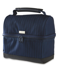 Tool Box Style Stripe Lunch Bag