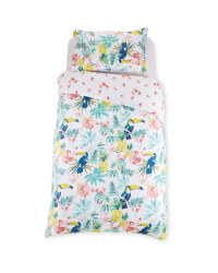 Reversible Toucan Single Duvet Set