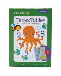 Touch And Trace Times Table Cards