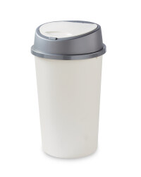 Easy Home 45L Touch Bin - Cream