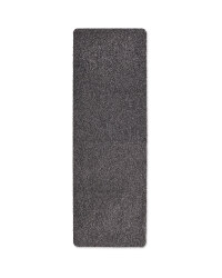 Microfibre Washable Runner - Grey