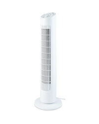 Easy Home Tower Fan - White