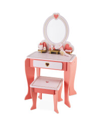 Toy Vanity Table and Stool
