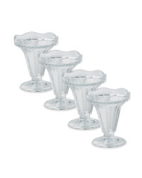 Traditional Sundae Glass 4-Pack