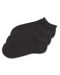 Children's Trainer Socks Black