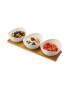 Triangle Tapas Bowls on a Board