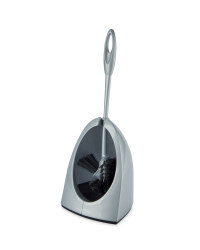 Triangle Toilet Brush - Silver