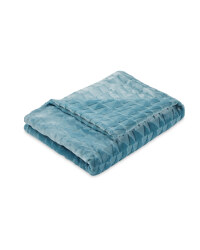 Triangle Trees Embossed Blanket