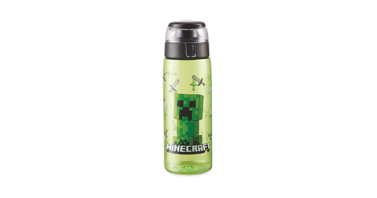 Tritan Bottle Minecraft With Handle Aldi Uk