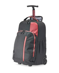 Trolley Backpack - Black/Red