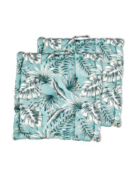Tropical Boxed Seat Pad 2 Pack