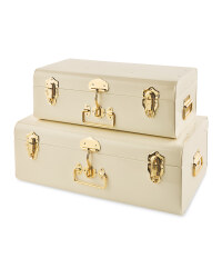 Kirkton House Trunk Set - Cream