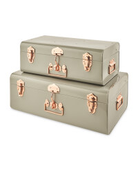 Kirkton House Trunk Set - Grey