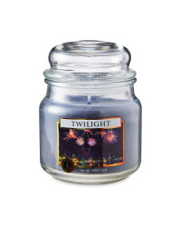 Twilight Glass Jar Candle