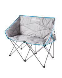 Twin Camping Chair - Grey