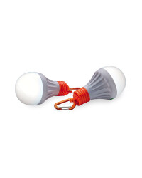 Twin Pack Orb Light - Orange