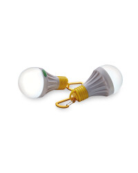Twin Pack Orb Light - Yellow