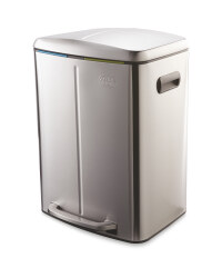 Addis Twin Recycling Bin 40L - Stainless Steel